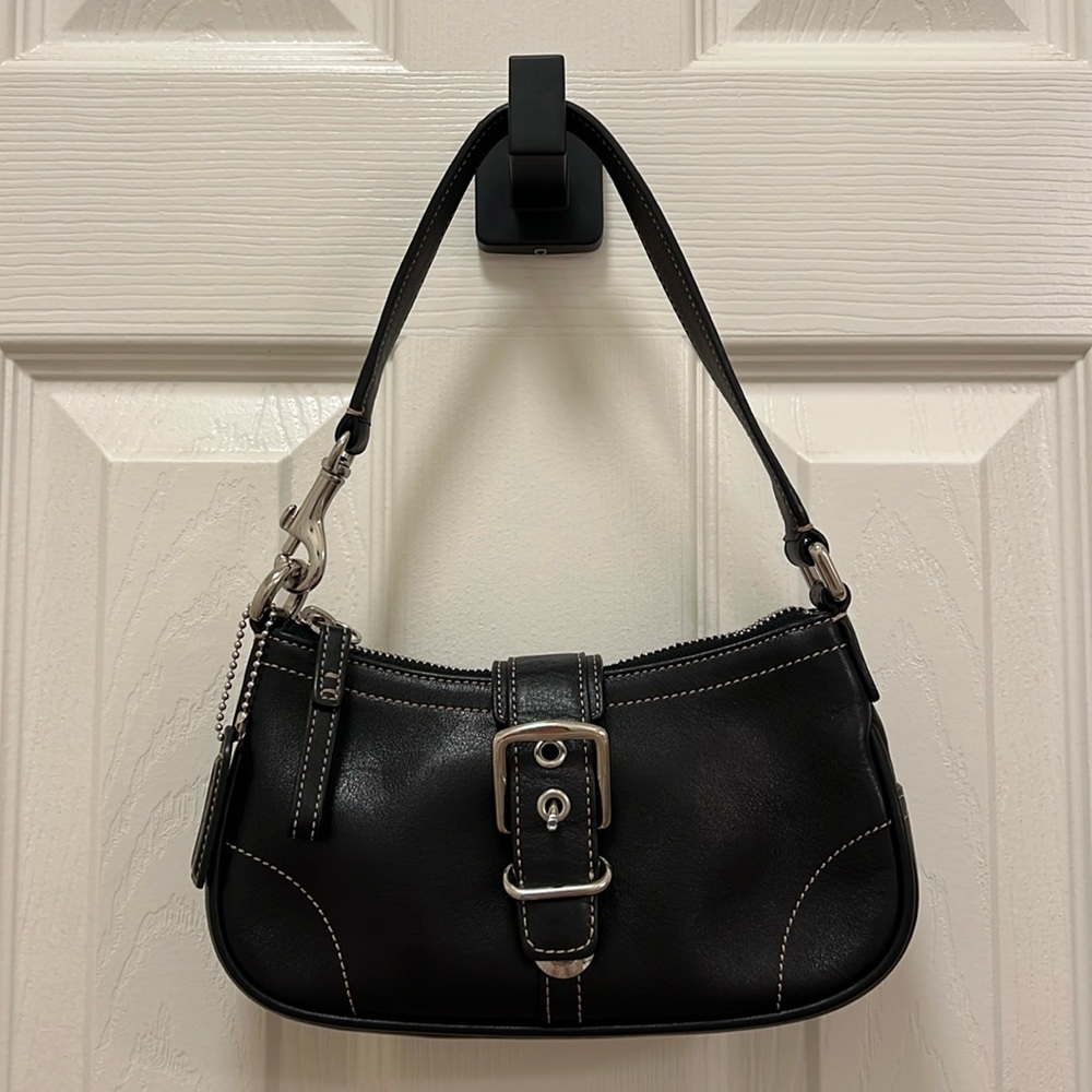 Black Coach mini bag